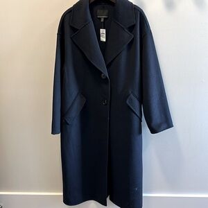 Oversized Banana Republic Navy Coat